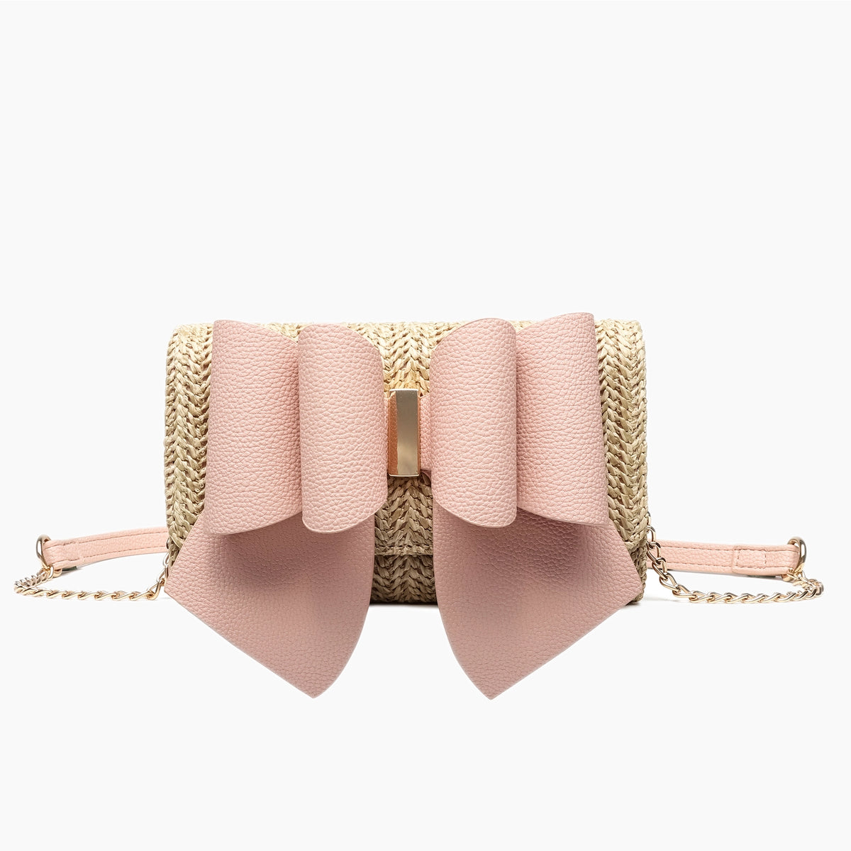 Mini Bonnie Wallet Purse Straw Women's Crossbody Bag
