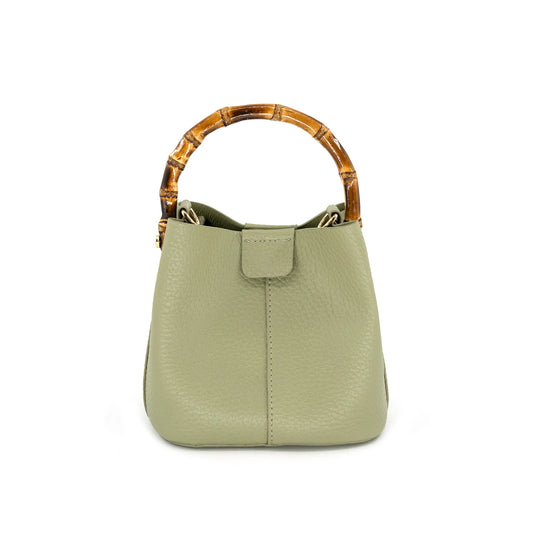 Bamboo Handled Purse