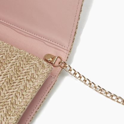 Mini Bonnie Wallet Purse Straw Women's Crossbody Bag