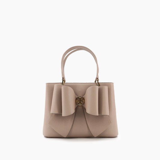 E9 Trendy Jesse Bow Vegan Crossbody Purse Chic Everyday Handbag