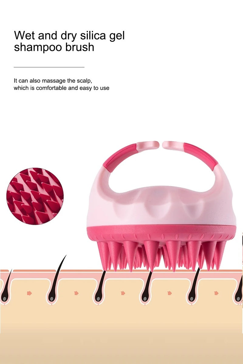 SCALP MASSAGER SHAMPOO BRUSH