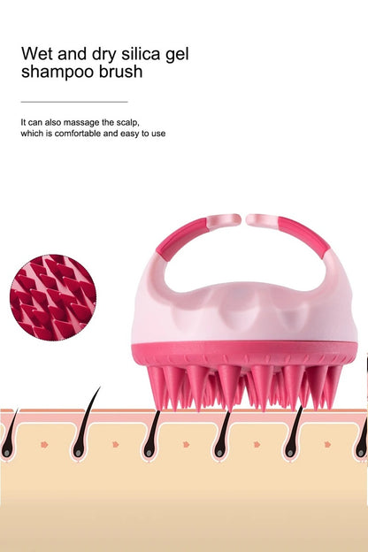 SCALP MASSAGER SHAMPOO BRUSH