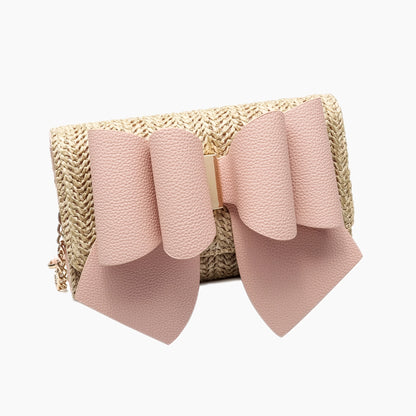 Mini Bonnie Wallet Purse Straw Women's Crossbody Bag