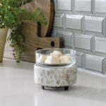 SWIRL GLASS 2 IN 1 WARMER