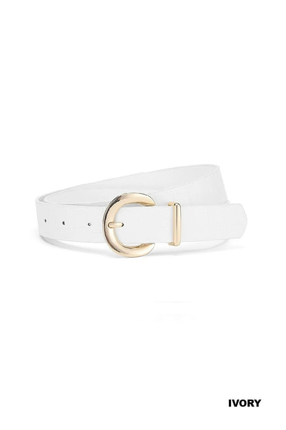 GOLD PIN BUCKE FASHION BELT
