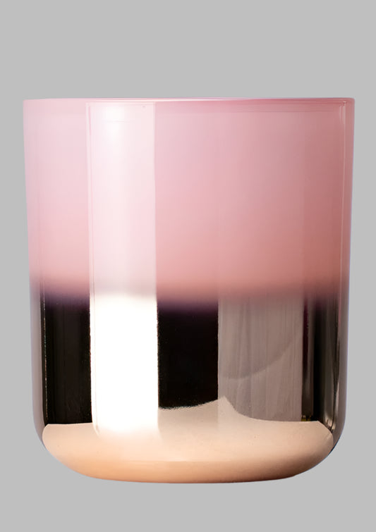 15 oz Pink and Rose Gold Infinia Jar