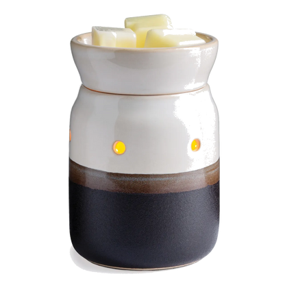IVORY AND IRON ILLUMINATION WARMER