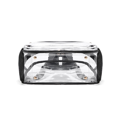 Bailey Clear Mesh Pocket Backpack
