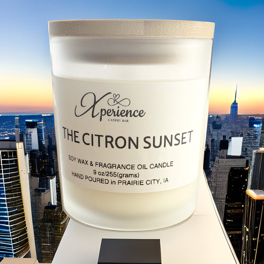 The Citron Sunset 9 oz. Soy Candle