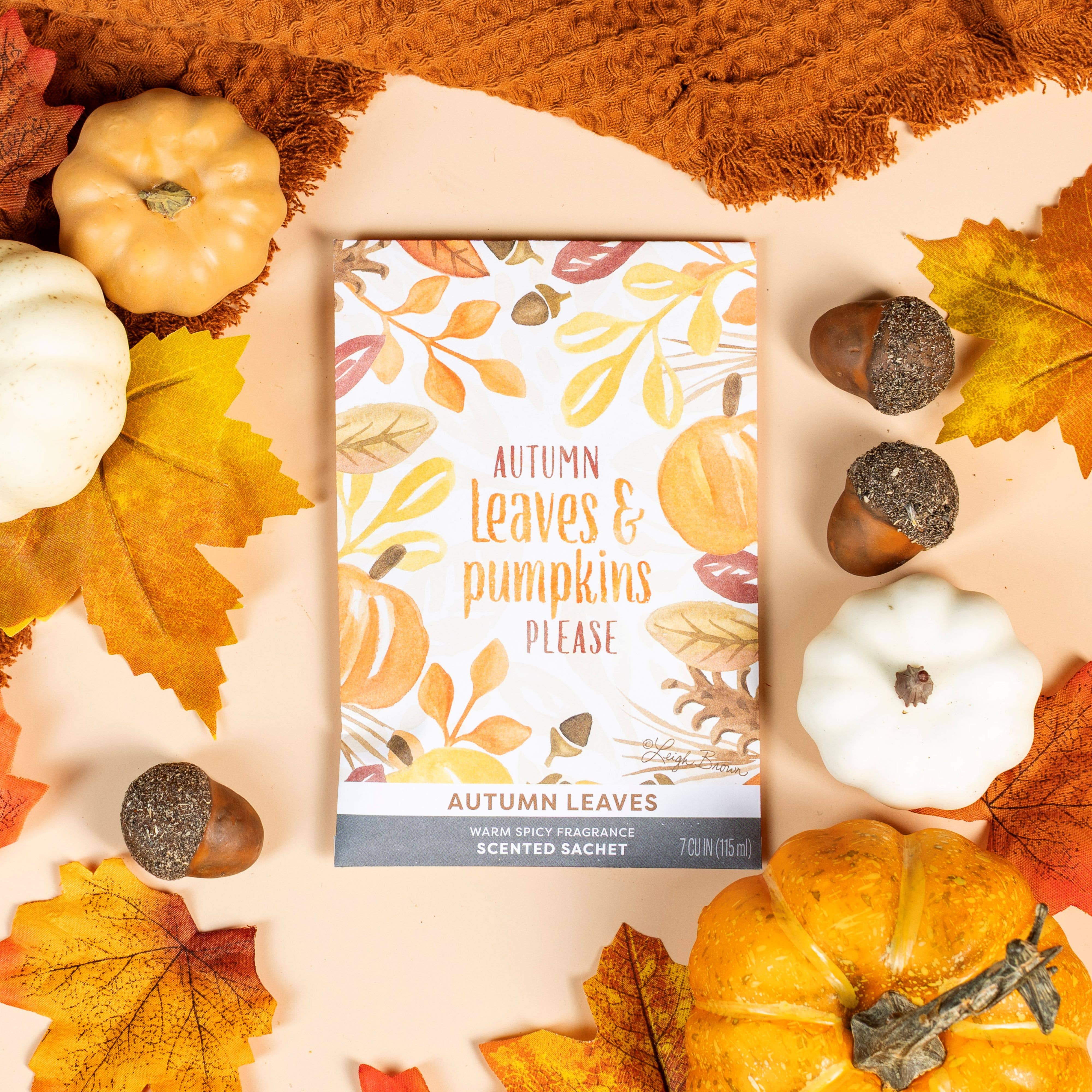 Fresh Scents | Autumn Leaves Sachets | Fall, Pumpkin Spice