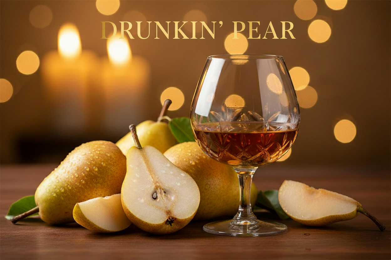 KEEP THIS IMAGE AND ADD THE WORDS DRUNKIN' PEAR