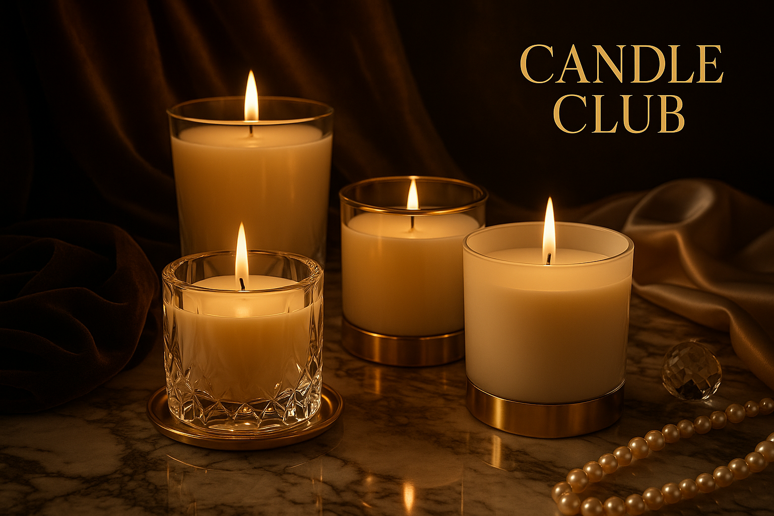 NO LABELS ON THE CANDLES AND MORE LUXURY 