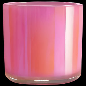 16 oz Round Lexington Pink 2 wick