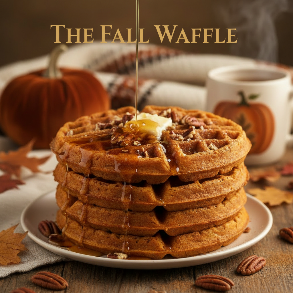 USE IMAGE ADD WORDS THE FALL WAFFLE 